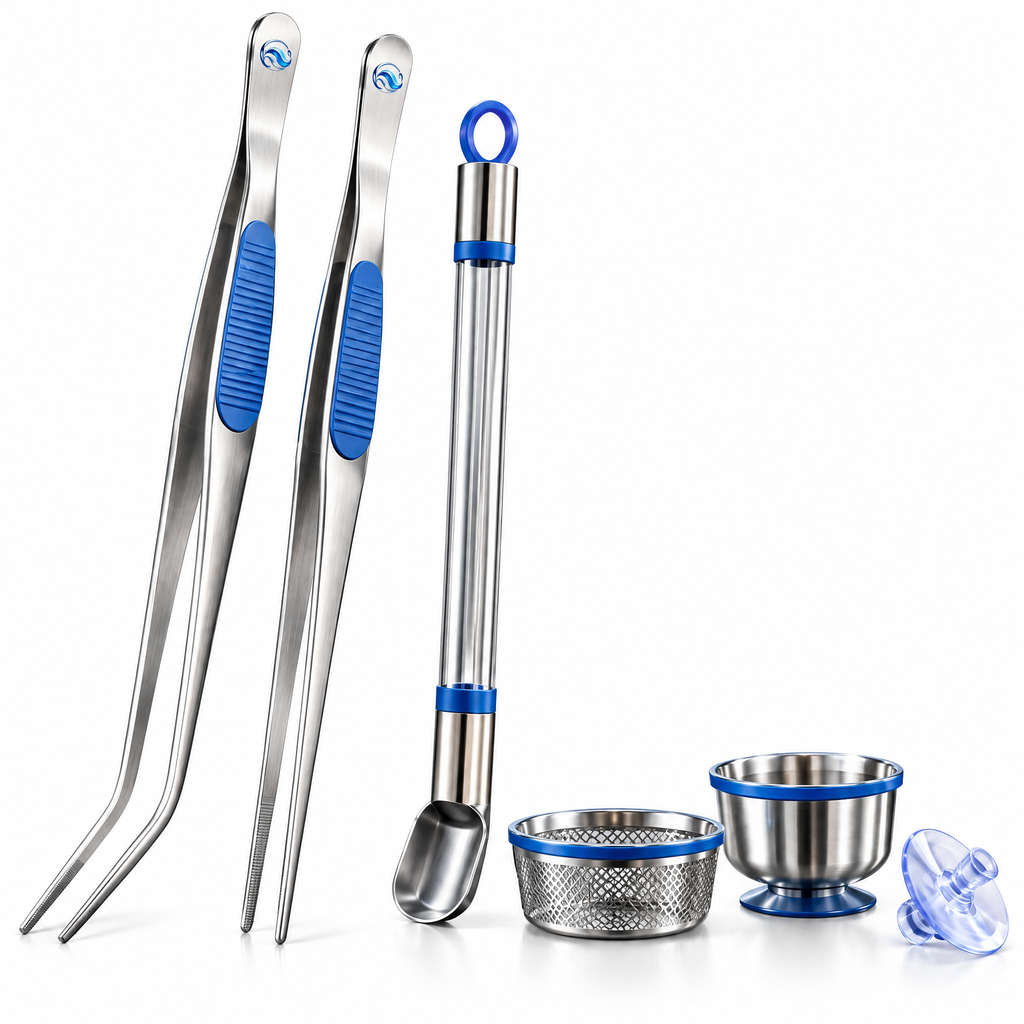 belvynna Aquarium Feeding Tool Set