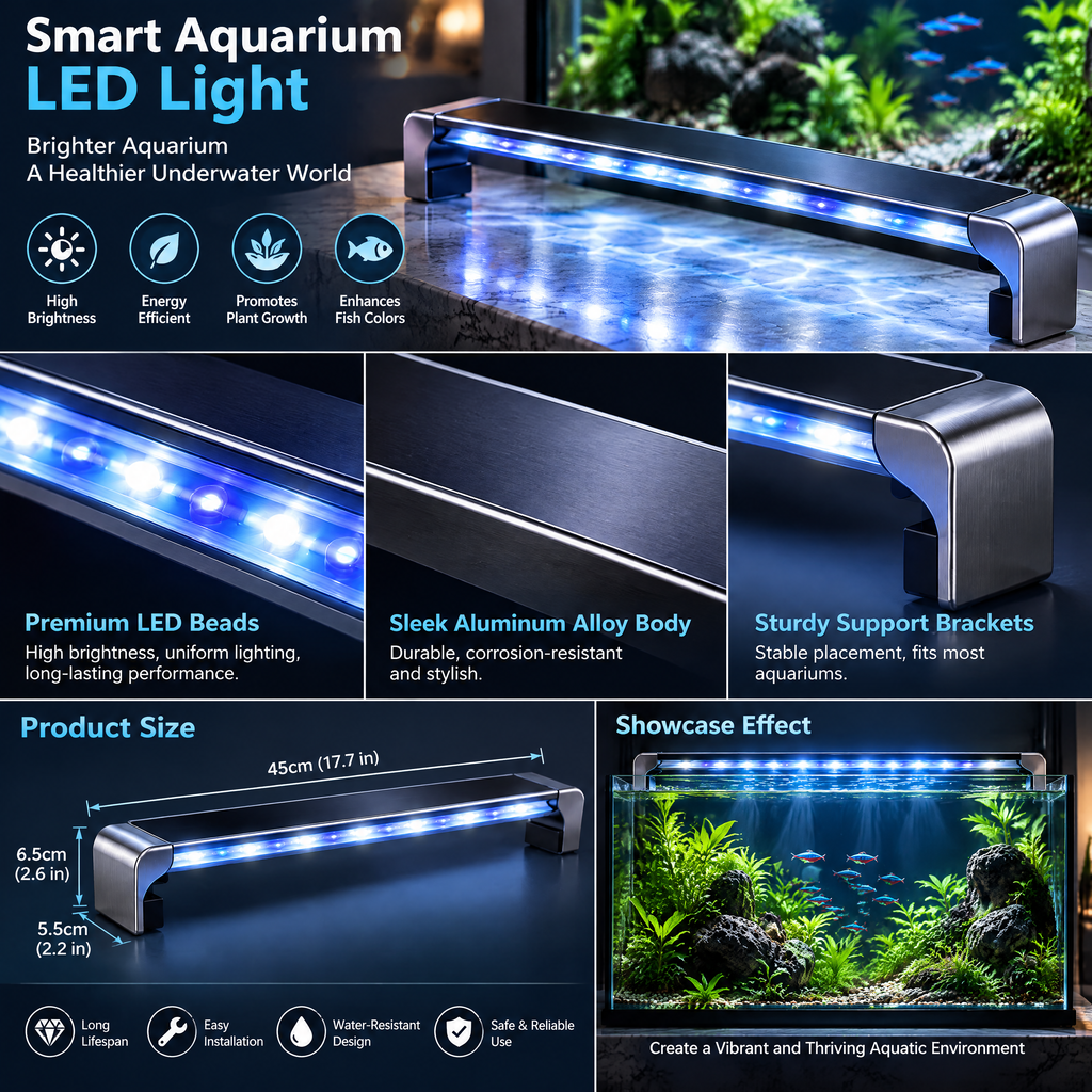 belvynna Smart Aquarium LED Light