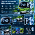 belvynna Digital Aquarium Thermometer