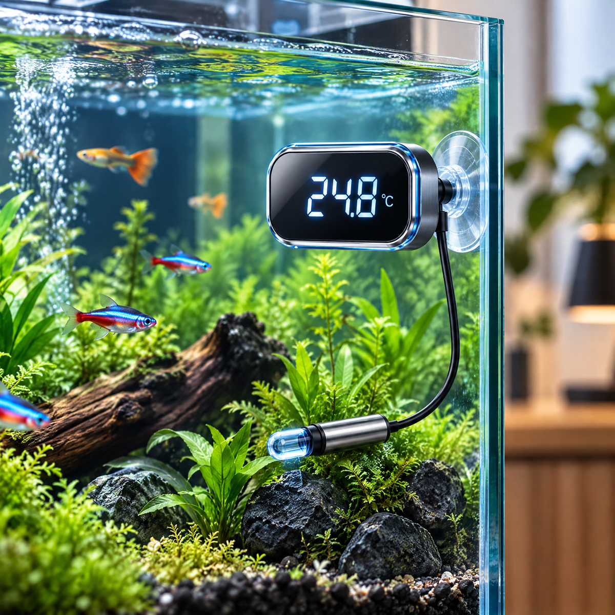 belvynna Digital Aquarium Thermometer