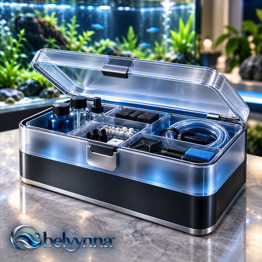 belvynna Aquarium Tool Organizer Rack