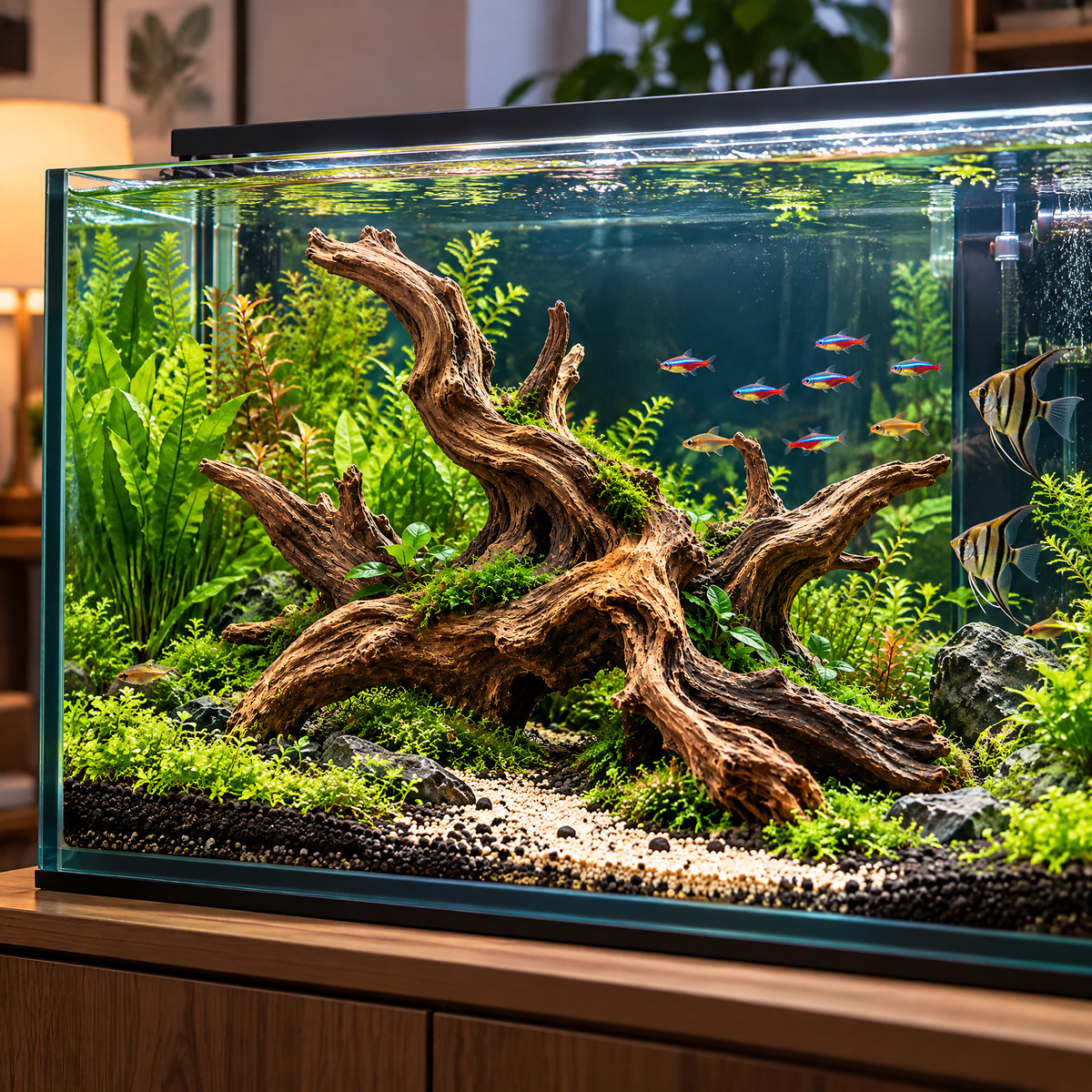 belvynna Natural Driftwood Aquarium Decor