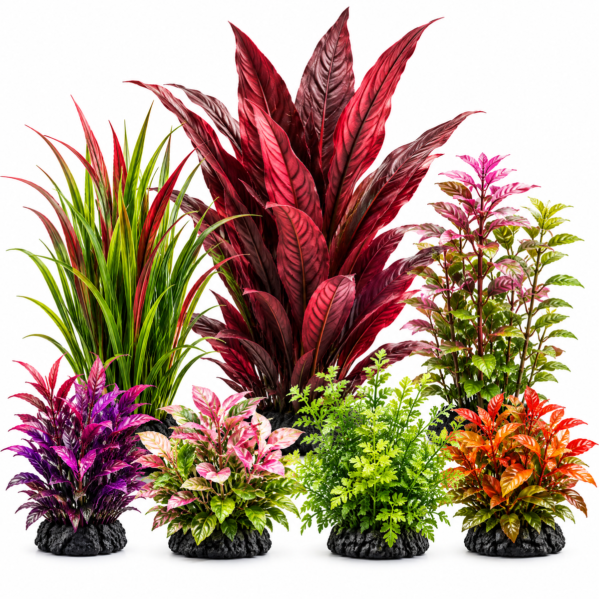 belvynna Realistic Aquatic Plant Set