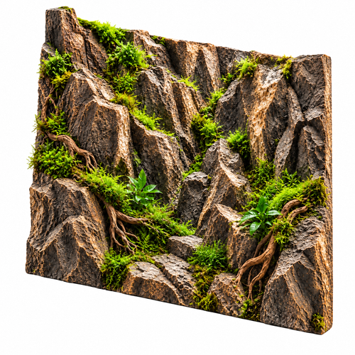 belvynna Aquarium Background Landscape Panel