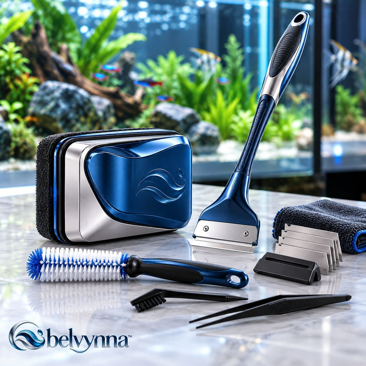 belvynna Aquarium Cleaning Tool Kit