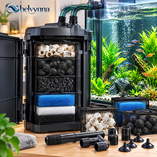 belvynna Aquarium Filter Media Kit