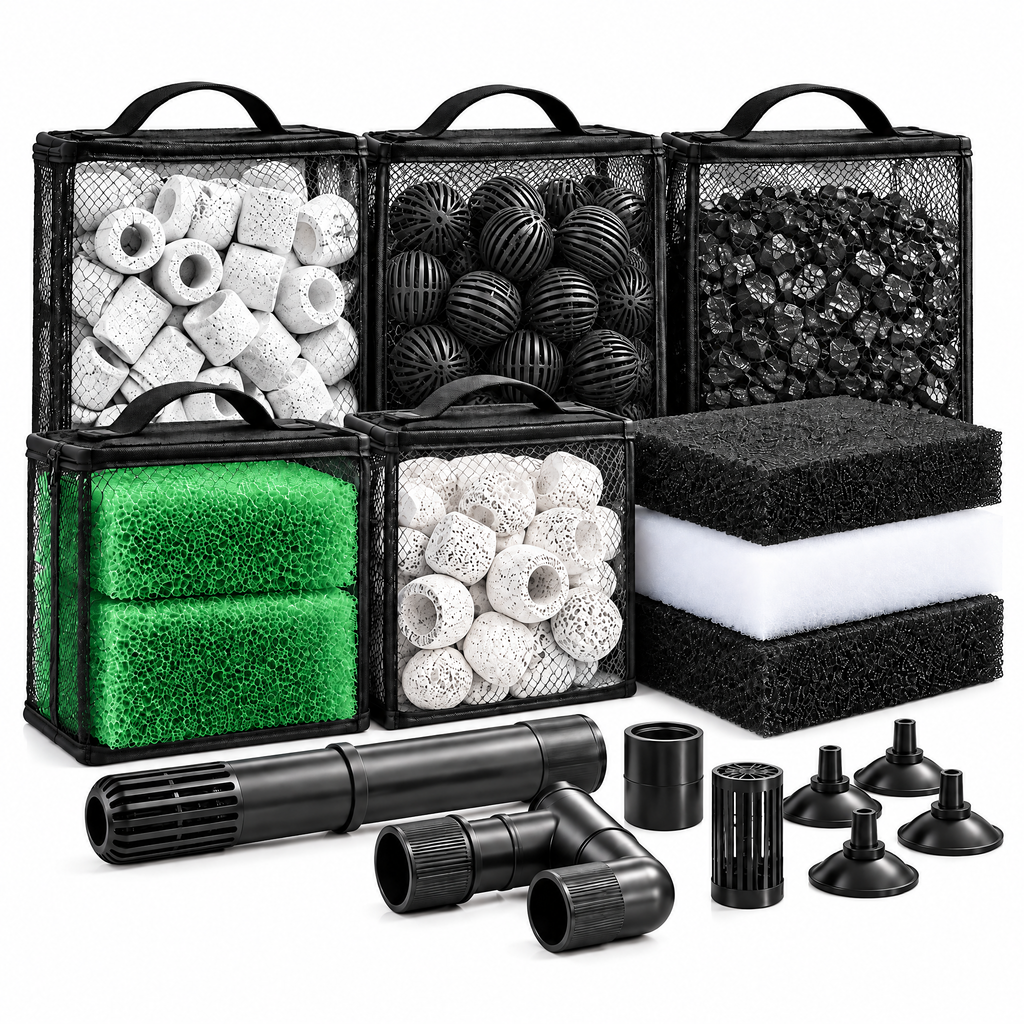 belvynna Aquarium Filter Media Kit