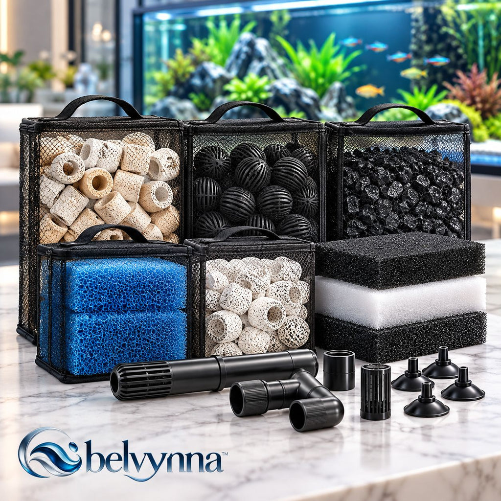 belvynna Aquarium Filter Media Kit